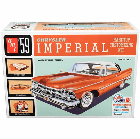 AMT113612 Chrysler 1959 Imperial Sedan 1/25 Scale Plastic Model Kit AMT Main Image