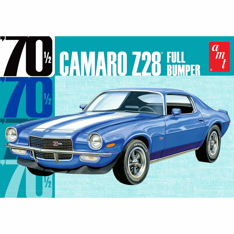 AMT115512 Z28 1970 Camaro Full Bumper 1/25 Scale Plastic Model Kit AMT Main Image