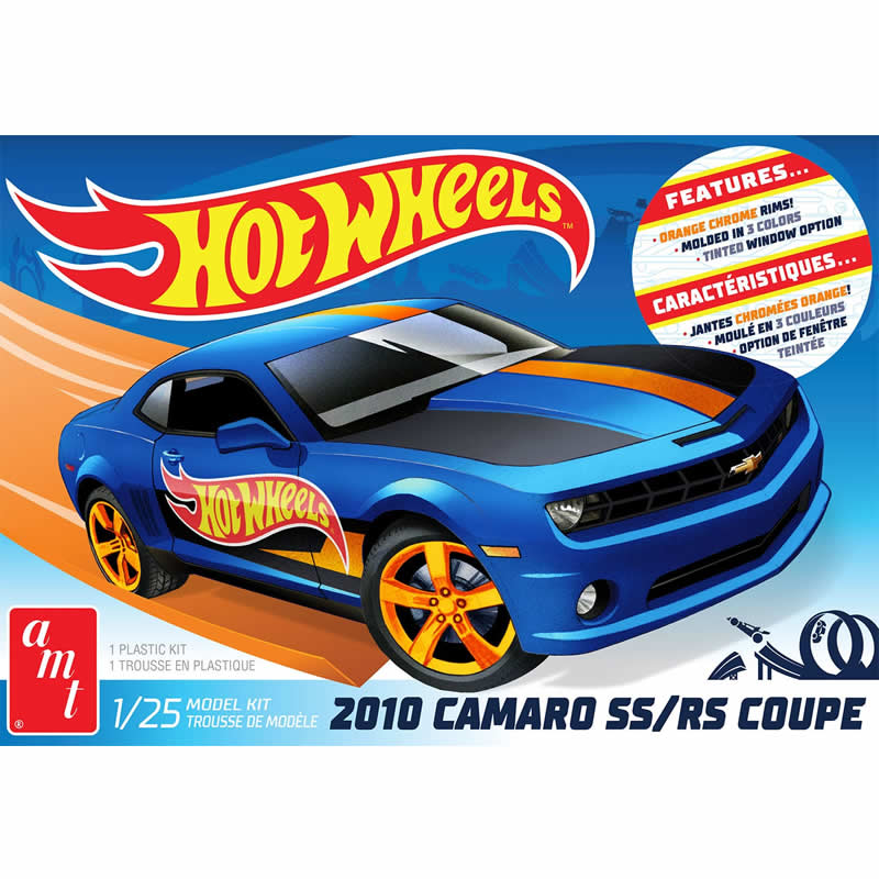 AMT125512 2010 Hot Wheels Camaro SS/RS 1/25 Scale Plastic Model Kit AMT Main Image