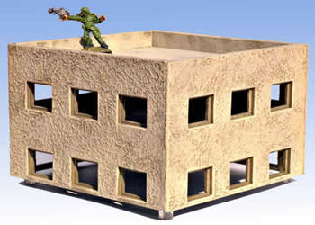 ARC1125 6x6 Upper Story Module by Armorcast Terrain Main Image