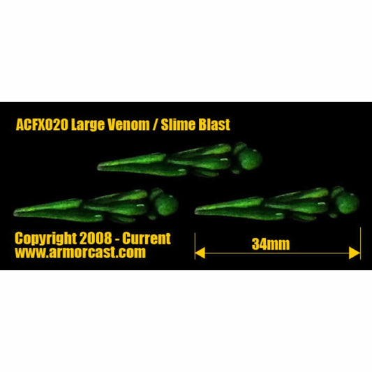 ARCACFX020 Large Venom / Slime Blast (3 pcs) Armorcast Main Image