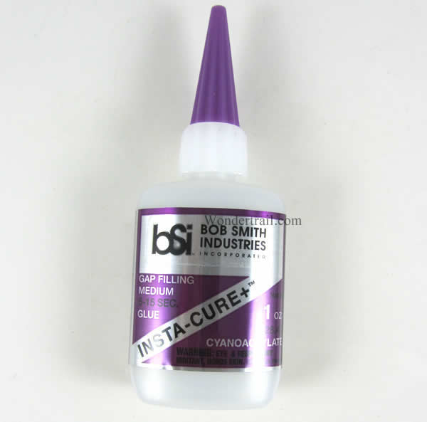 BSI107 Insta-Cure Plus Gap Filling CA 1oz Glue Bob Smith Industries Main Image