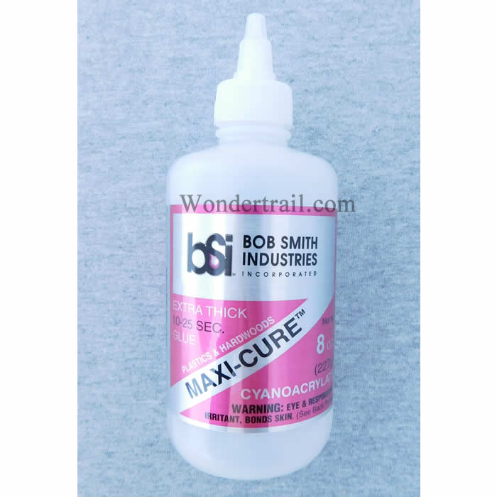 BSI114 Maxi-Cure Extra Thick 8oz CA Adhesive Glue Bob Smith Industries Main Image