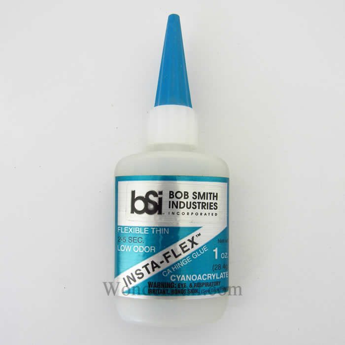BSI119 Insta-Flex 1oz CA Flexible Adhesive Glue Bob Smith Industries Main Image