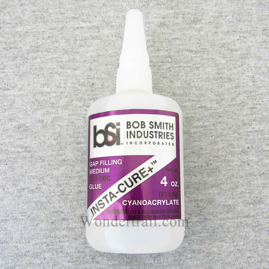 BSI134 Insta-Cure Plus Gap Filling CA Glue 4oz Bob Smith Industries Main Image