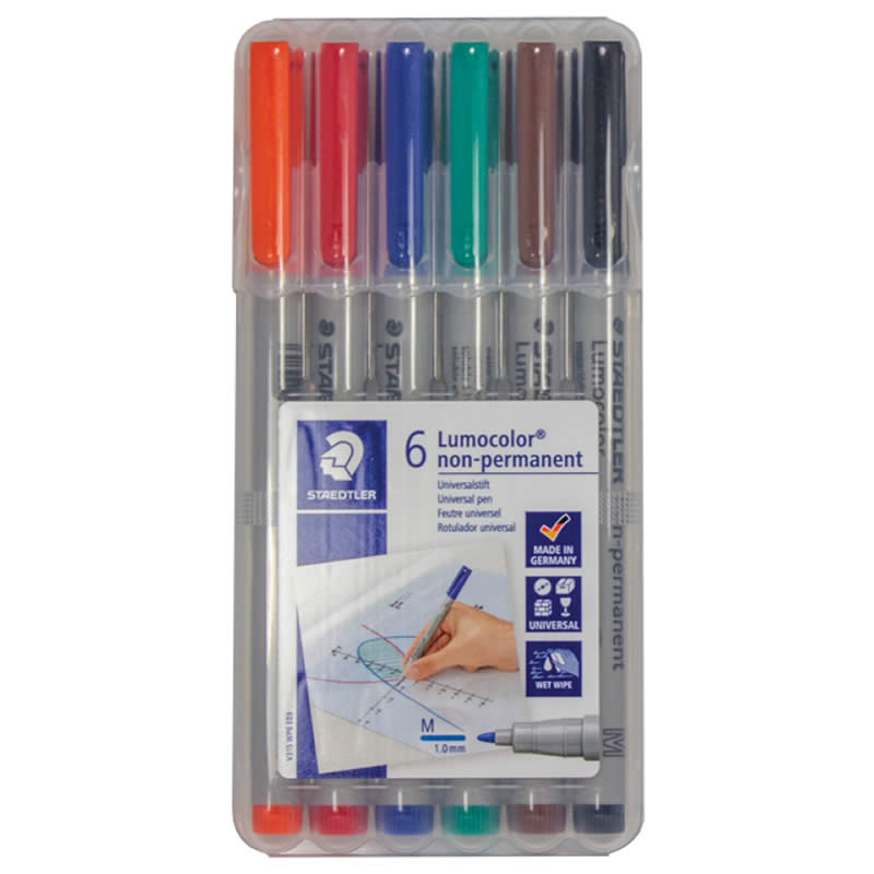 CHX03156 Water Soluble Mat Markers 6-Pack Chessex 2nd Image