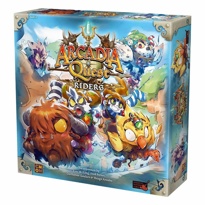 CMNAQ0032 Arcadia Quest Riders Board Game Expansion Cool Mini or Not Main Image