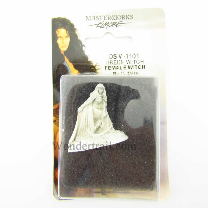 DSM1101 Green Witch Female Witch Miniature Elmore Masterworks 3rd Image