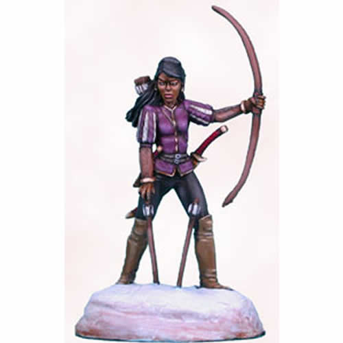 DSM1135 Mountain Conflict Female Elven Archer Miniature Main Image