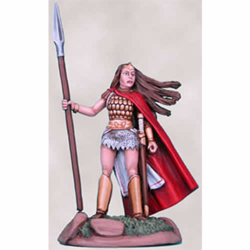 DSM1147 Noble Female Warrior With Spear Dangerous Journey Miniature Main Image