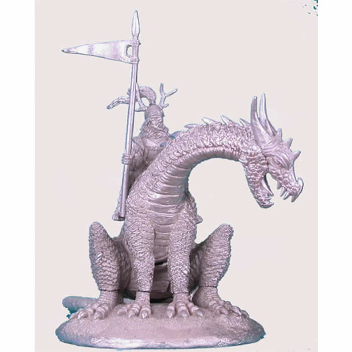 DSM2501 Northwatch Dragon and Rider Miniature Parkinson Masterworks 4th Image