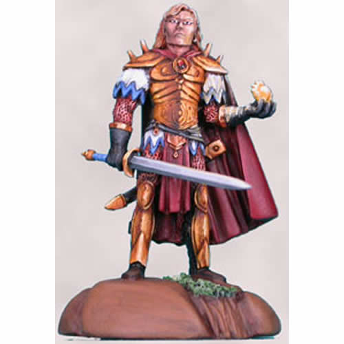 DSM3105 Male Elven Fighter Mage with Sword Miniature Caldwell Masterworks Main Image