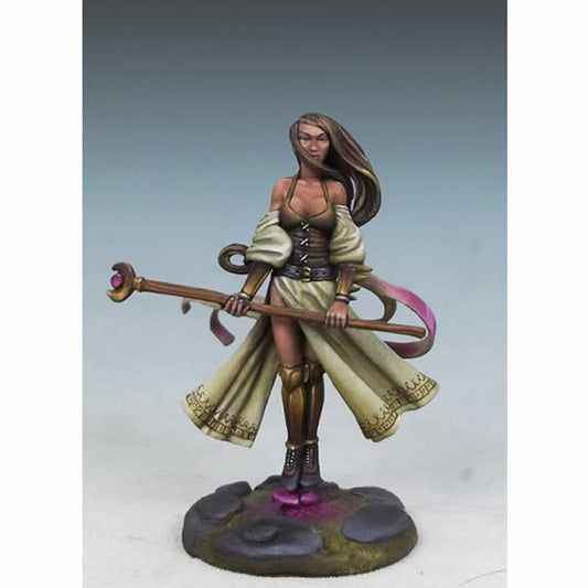 DSM4612 Zarese of the Silver Moon Female Mage Miniature Main Image