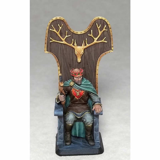 DSM5056 Stannis Baratheon on Throne Miniature George R.r. Martin Masterworks Main Image
