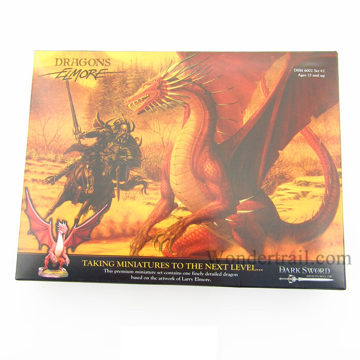 DSM6002 Crimson Dawn Miniature Elmore Dragons Set 2 (Unpainted) 2nd Image
