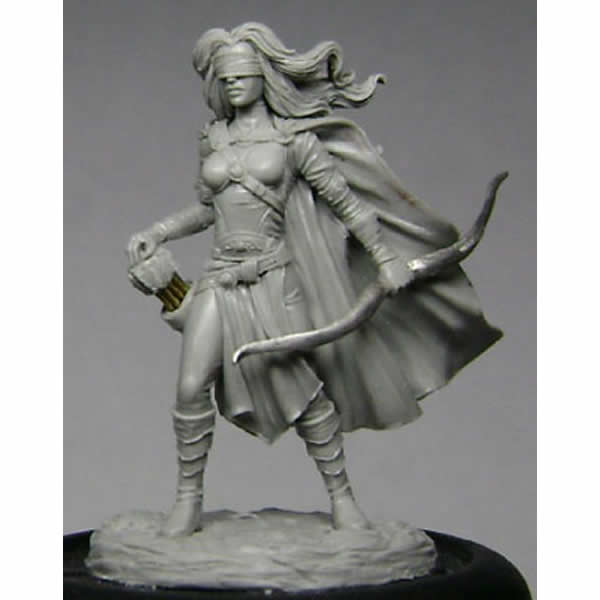 DSM7418 Female Blind Warrior Miniature Visions In Fantasy Dark Sword 3rd Image