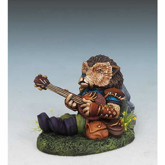DSM8039 Hedgehog Bard With Lute Miniature Critter Kingdoms Main Image