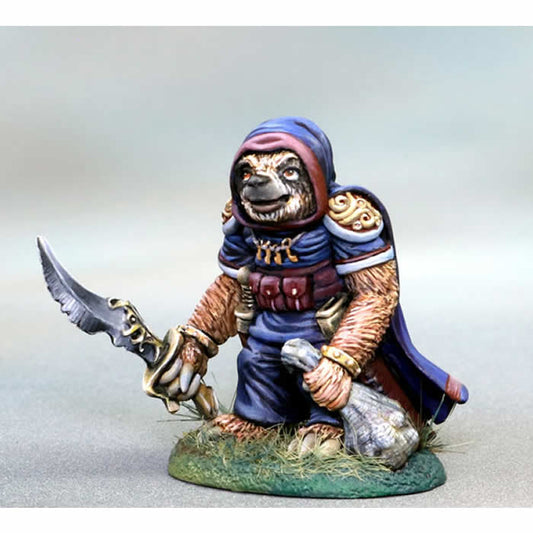 DSM8131 Sloth Rogue With Sword Miniature Critter Kingdoms Dark Sword Main Image