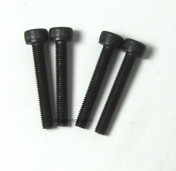 DUB2126 Socket Cap Screws 3mm x 20mm (4) Dubro Main Image