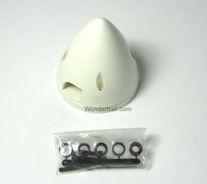 DUB290 White Spinner Cone 2 3/4 Inch for 2 Blade Propellers Du-Bro Main Image