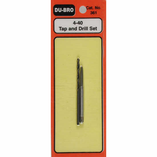 DUB361 Tap and Drill Set 4-40 Du-Bro Main Image