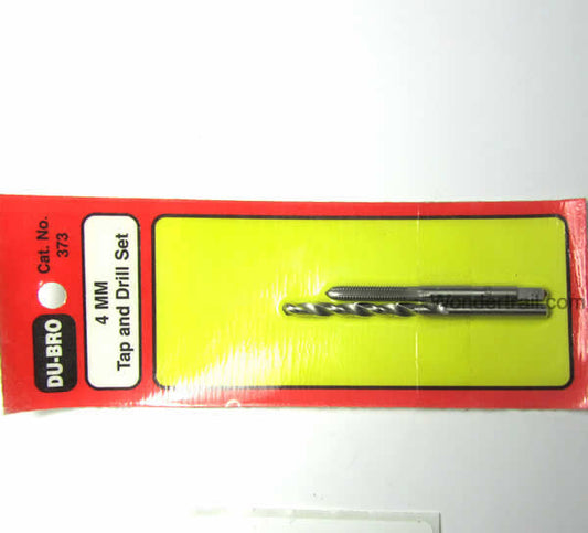 DUB373 4mm Tap and Drill Set Du-Bro Main Image