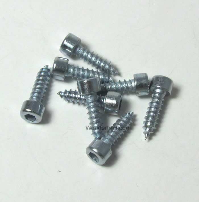 DUB385 Sheet Metal Socket Head Screws no. 6 x 1/2in (8) Dubro Main Image
