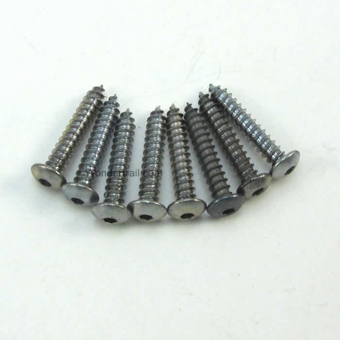 DUB531 Button Head Sheet Metal Screws no. 6 x .75in (8) Dubro Main Image