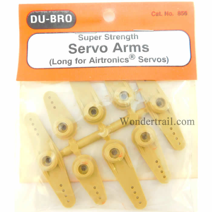 DUB856 Airtronics Super Strength Servo Arms (long) Du-Bro Main Image