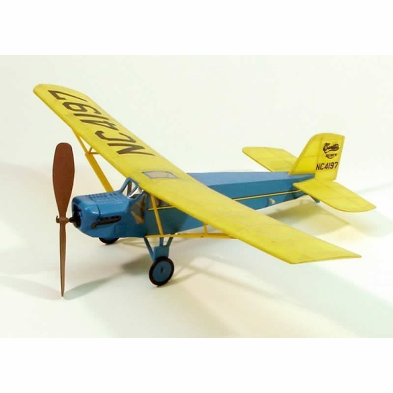 DUM0215 Curtis Robin 17.5 Inch Balsa Model Free Flight Kit Dumas Main Image