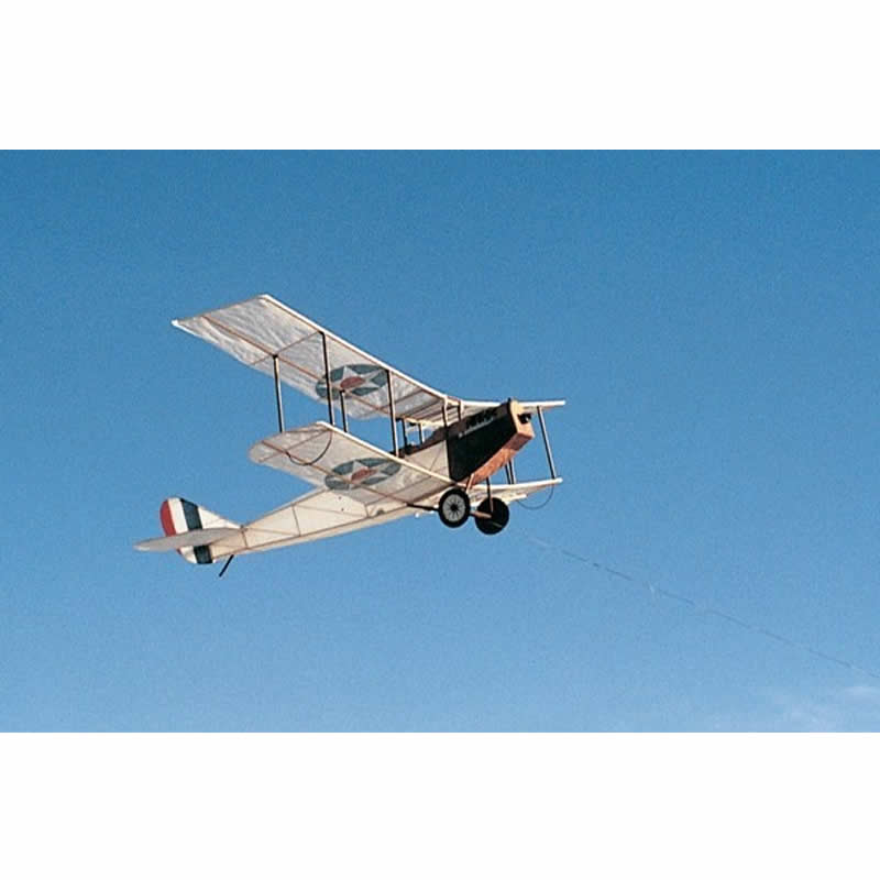 DUM205 Curtiss Jenny JN-4D Kite 60 Inch Bass Wood Kit Dumas Main Image