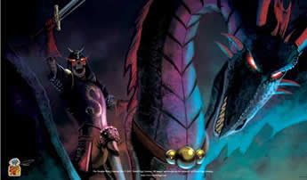 EGGGMT028 Dragon Rider Playmat Nested Egg Main Image