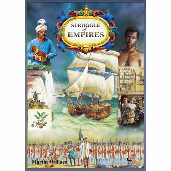 EGL101015N Struggle Of Empires Strategy Board Game Eagle Games Main Image