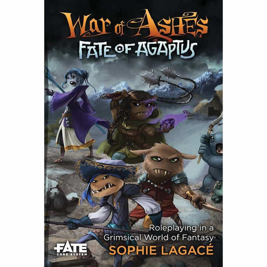 EHP0014 War Of Ashes Fate Of Agaptus Role Playing Evil Hat Main Image