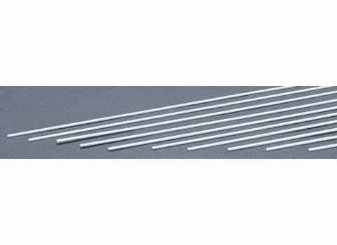 EVG144 White Dimensional Strips .040in x .080in x 14in (10) Evergreen Main Image