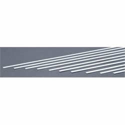 EVG147 White Dimensional Strips .040in x .156in x 14in (10) Evergreen Main Image