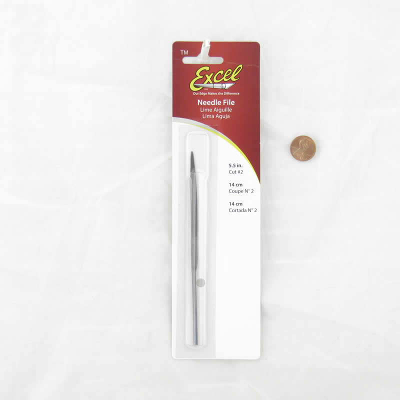 EXL55606 Half Round Tapered File Medium No 2 Cut Excel Hobby Tools Main Image