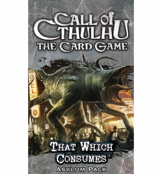 FFGCT45 That Which Consumes Asylum Pack Call of Cthulhu LCG Main Image
