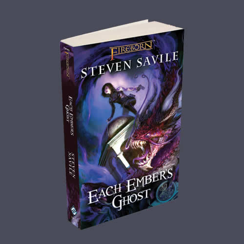 FFGNFB02 Each Embers Ghost Fireborn Novel Fantasy Flight Games Main Image