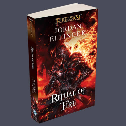 FFGNFB03 Fireborn Ritual of Fire Novel Fantasy Flight Games Main Image