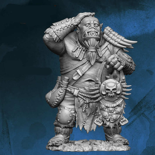 FLM28013 Orc Watching Gamers Figure Kit 28mm Heroic Scale Miniature Unpainted Main Image