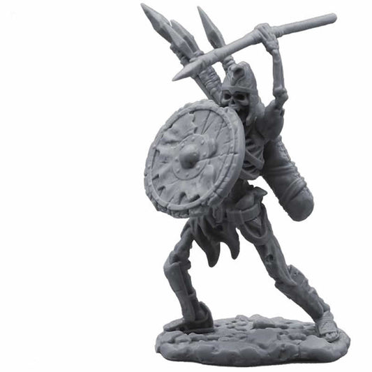 FLM28043 Skeleton Warrior Figure Kit 28mm Heroic Scale Miniature Unpainted Main Image