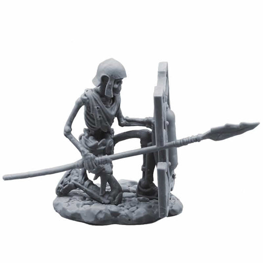 FLM28044 Skeleton Warrior with Shield Figure Kit 28mm Heroic Scale Miniature Unpainted Main Image