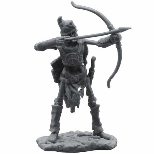 FLM28049 Skeleton Archer Figure Kit 28mm Heroic Scale Miniature Unpainted Main Image
