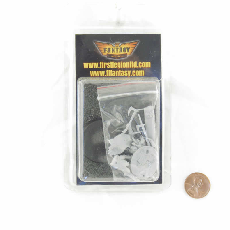 FLM28050 Skeleton Beserker Figure Kit 28mm Heroic Scale Miniature Unpainted 2nd Image