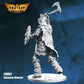 FLM28051 Skeleton Warrior Figure Kit 28mm Heroic Scale Miniature Unpainted 4th Image