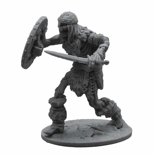 FLM28052 Skeleton Warrior Figure Kit 28mm Heroic Scale Miniature Unpainted Main Image