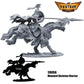 FLM28056 Mounted Skeleton Warrior Figure Kit 28mm Heroic Scale Miniature Unpainted 4th Image
