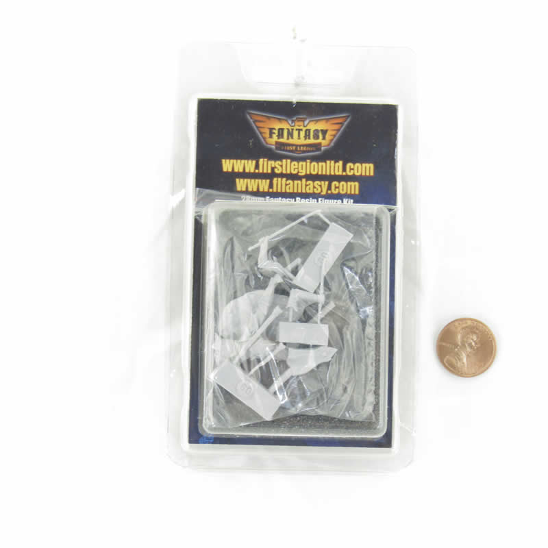 FLM28060 Scorrmias Elf Warrior Figure Kit 28mm Heroic Scale Miniature Unpainted 2nd Image