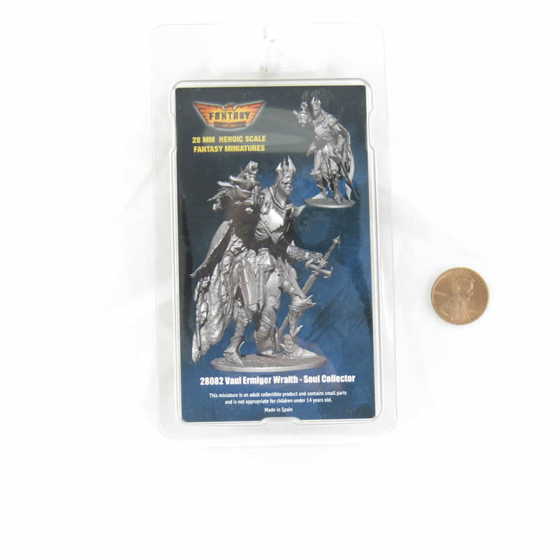 FLM28082 Vaul Ermiger Wraith Soul Collector Figure Kit 28mm Heroic Scale Miniature Unpainted 3rd Image